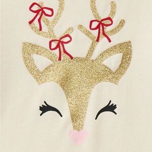 Holiday Time Girls Christmas Long Sleeve Graphic T-Shirt, S 6-6X